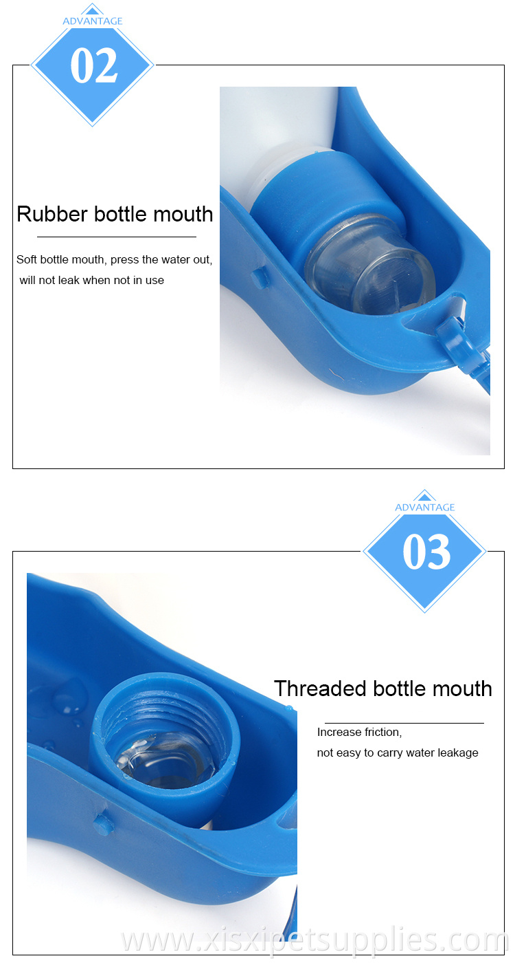 Factory Wholesale Cheap Portable Pet Water Cup Foldable Dog Water Bottle